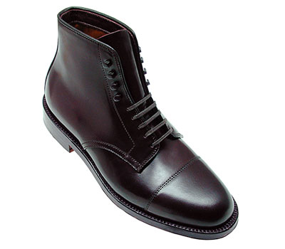 Cordovan Straight Tip Boot