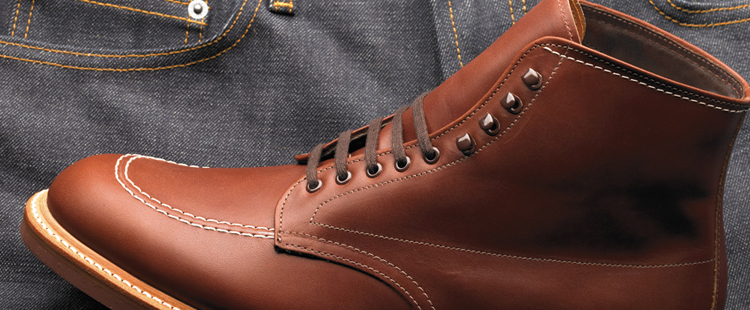 Style 405 - Alden’s Original Workboot in Brown Leather