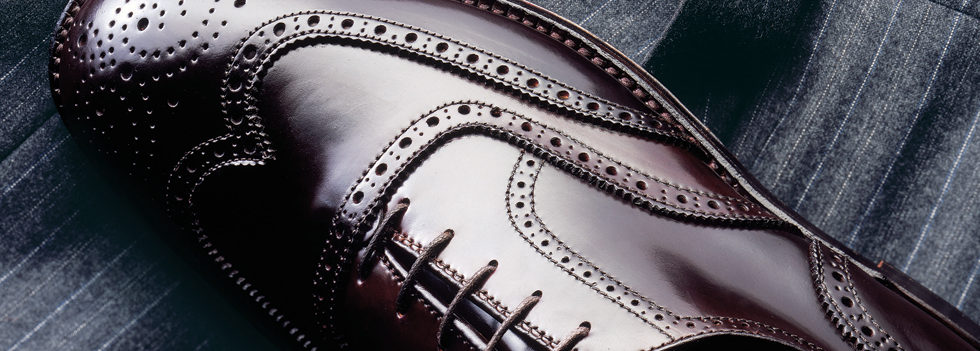 Style 974 - Wingtip Oxford in Genuine Shell Cordovan