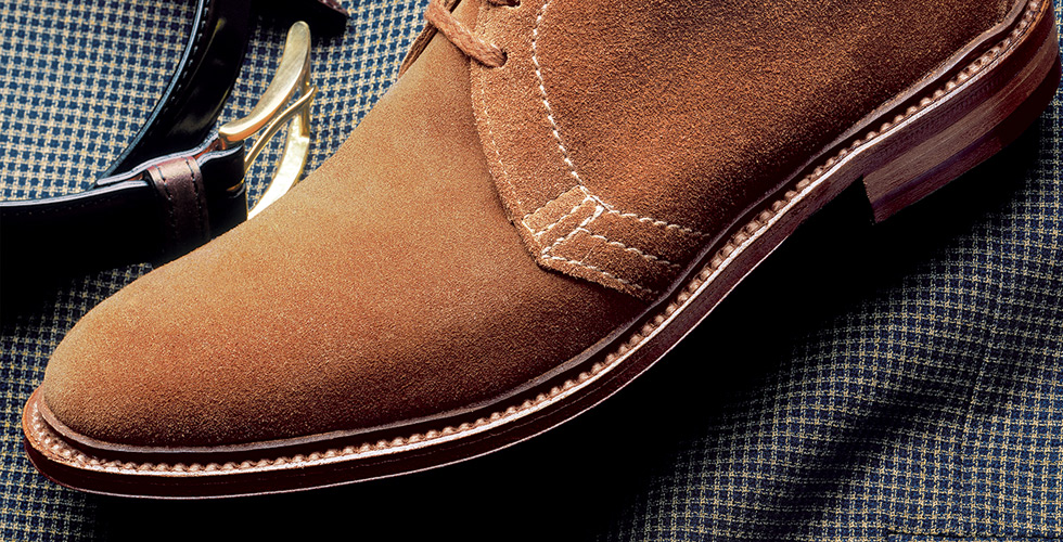 Style 1493 - Unlined Chukka Boot in Snuff Suede